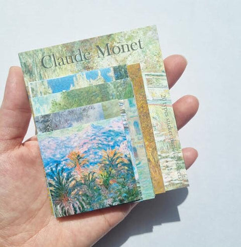 Claude Monet Sticker Pack _ 20sheets