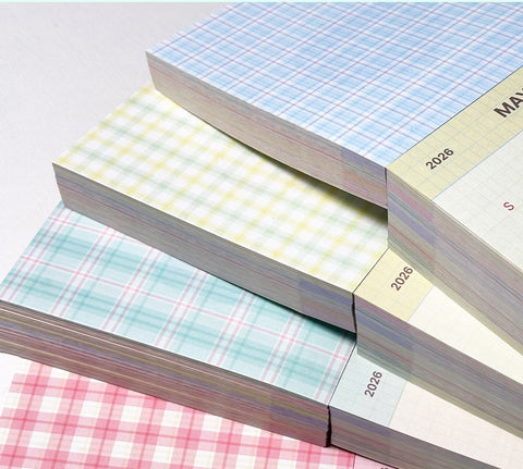 2026 Check&Fruits Daily Calendar | Day Calendar