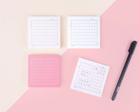 Squared Manuscript Paper Memo Pad | Notepads