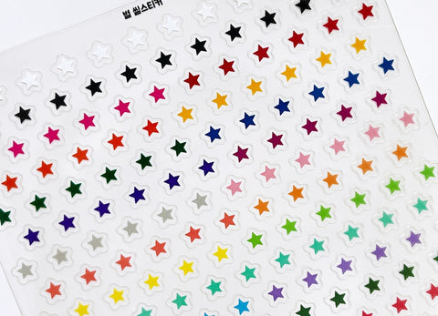 Transparent Star Seal Sticker | Deco Sticker