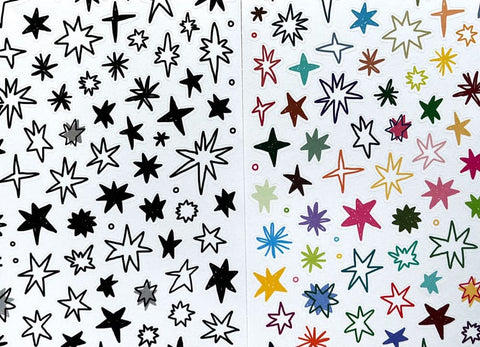 Star Seal Stickers SET | 2sheets