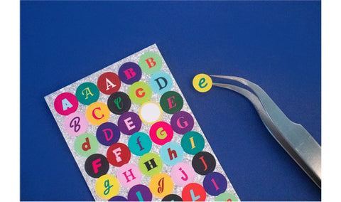 Retro Glitter Sticker Pack | 2sheets