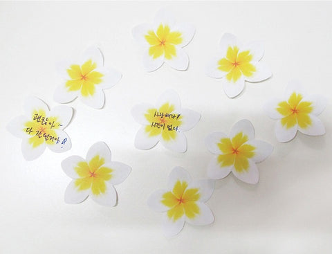Plumeria Sticky Notes | Flower