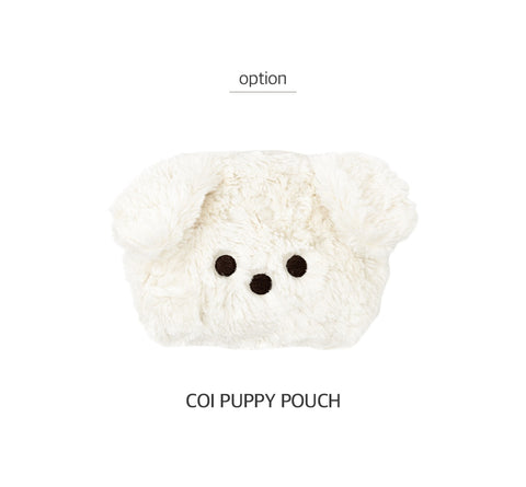 Coi Puppy Pouch | Daily Makeup Pouch