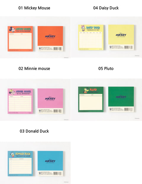 Disney Mickey Mouse Memo Pad