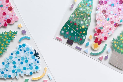 Christmas Tree Seal Sticker | Deco Sticker