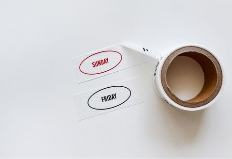 What day of the week Masking Tape