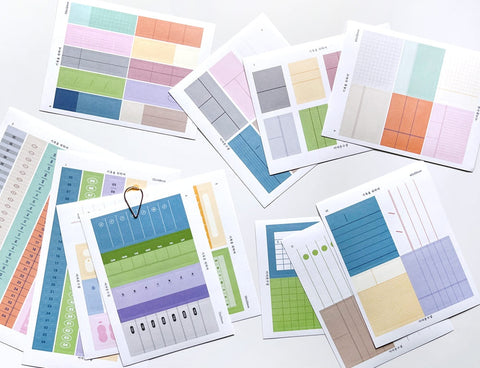 For the Record Sticker Pack | 24sheets