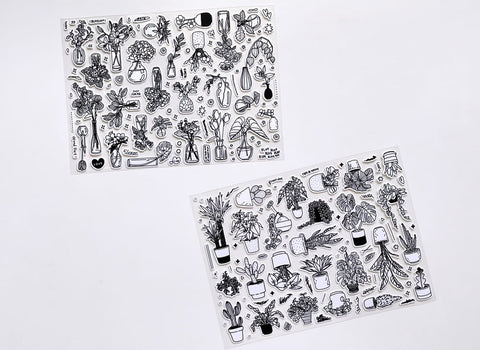 Vase Line Seal Sticker | Deco Sticker