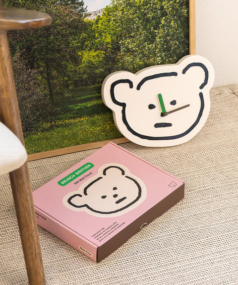 Brunch Brother 365 Bear Clock