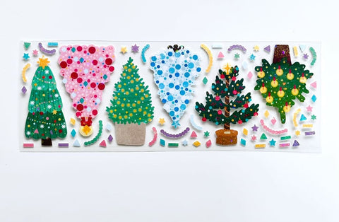 Christmas Tree Seal Sticker | Deco Sticker