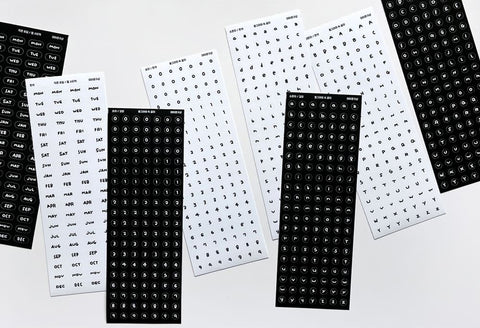 Alphabet Stickers Pack | 4sheets