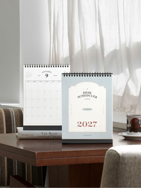 2027 Desk Calendar | Desk Scheduler 2027