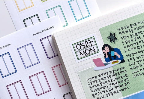 Index Label Sticker ver.3 | 12sheets