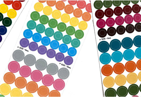 Circle Seal Sticker | Deco Sticker