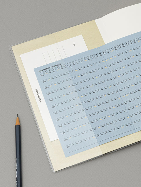 2026 Life&Pieces Small Yearly Calendar Set