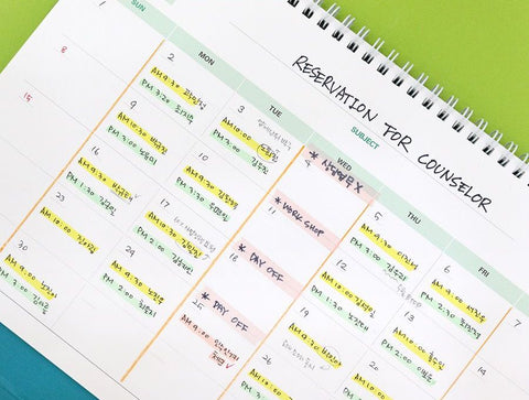 2026 PRISM Work Plan Desk Calendar (OCT.2025-DEC.2026) | Dated + Undated Planner