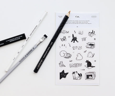 Drawing Sticker _ Cat