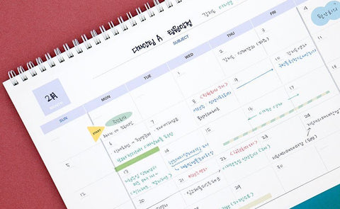 2026 PRISM Work Plan Desk Calendar (OCT.2025-DEC.2026) | Dated + Undated Planner