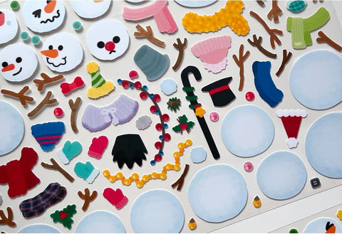 Snowman Seal Sticker | Deco Sticker
