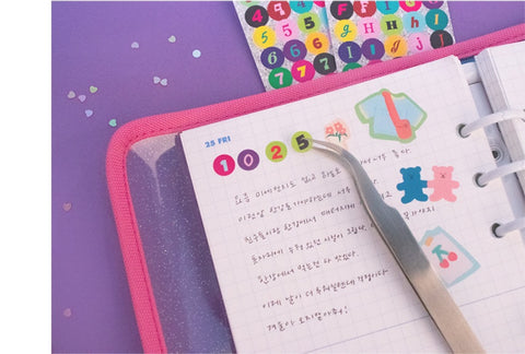 Retro Glitter Sticker Pack | 2sheets