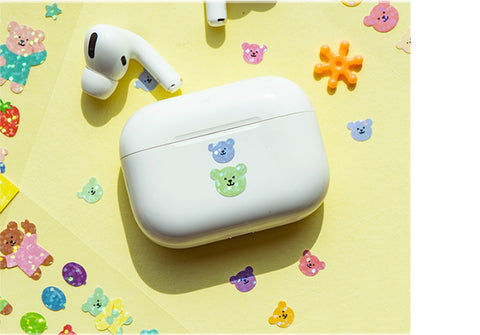 Luca Bear Seal Sticker Pack Set | 8sheets