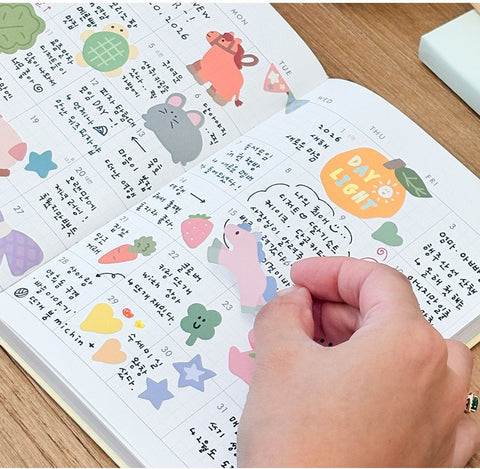 GGU GGU Deco Sticker Pack ver.8 | 6sheets