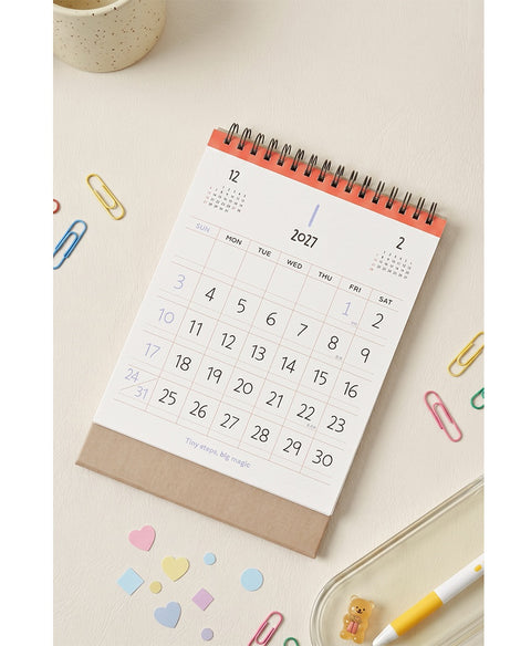 2027 Jelly Bear Desk Calendar