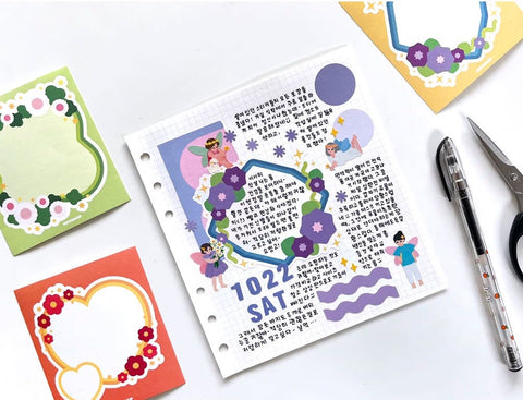 Memo Sticker Set | 12sheets