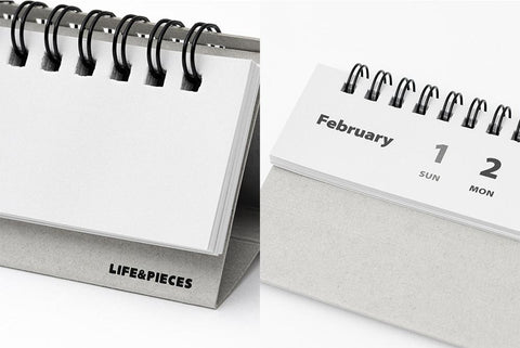2026 Life&Pieces Desk Weekly Calendar