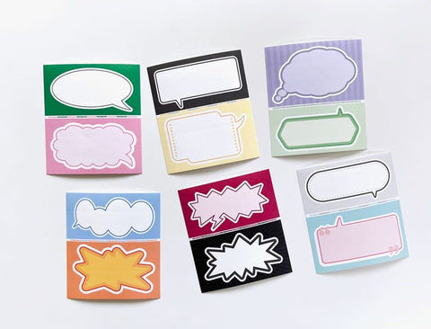 Memo Sticker Set | 12sheets