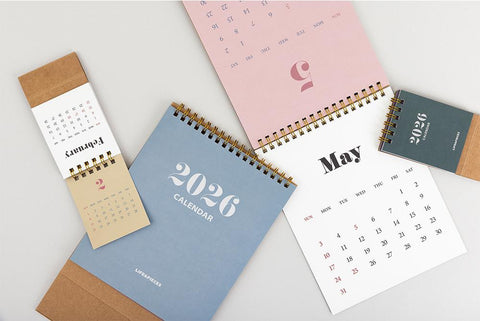 2026 Life&Pieces Mini Desk Calendar
