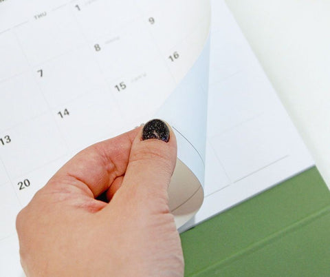 2026 PRISM Desk Calendar (OCT.2025-DEC.2026) | Dated + Undated Planner
