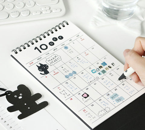 2026 Doodle Desk Calendar