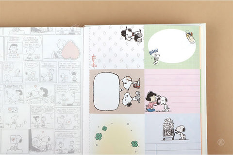 Peanuts Undated Monthly Diary | Snoopy Monthly Planner