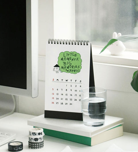 2026 Doodle Desk Calendar