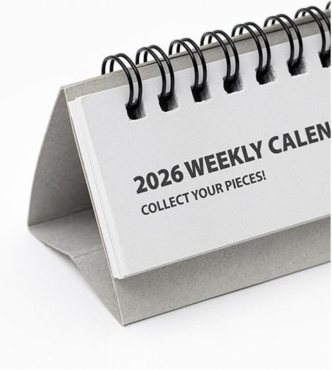 2026 Life&Pieces Desk Weekly Calendar