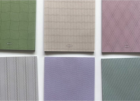 Calm and Clean Grid Memo Pad Set
