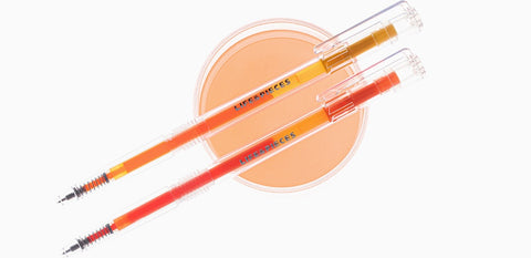 LIFE&PIECES Clear Gel Pen Set 0.38mm _ 14colors Set