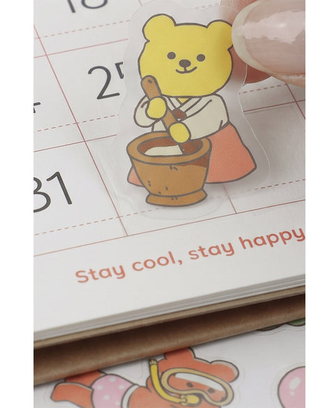 2027 Jelly Bear Desk Calendar