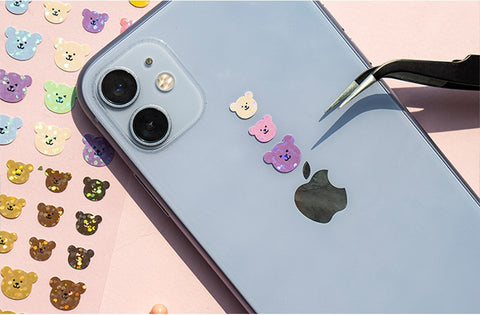 Luca Bear Seal Sticker Pack Set | 8sheets