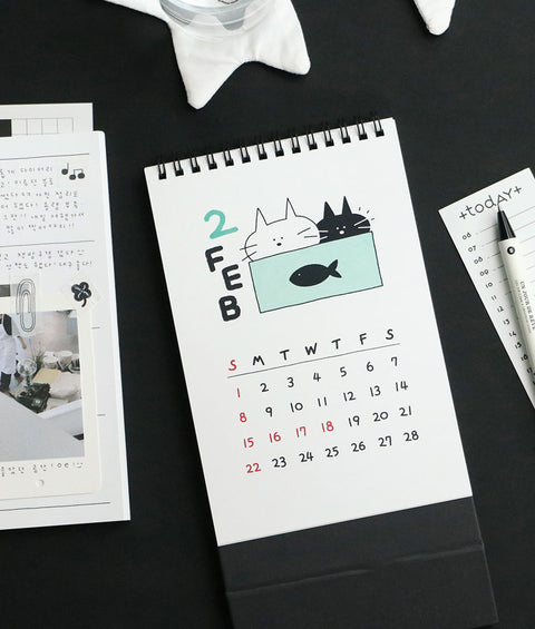 2026 Doodle Desk Calendar