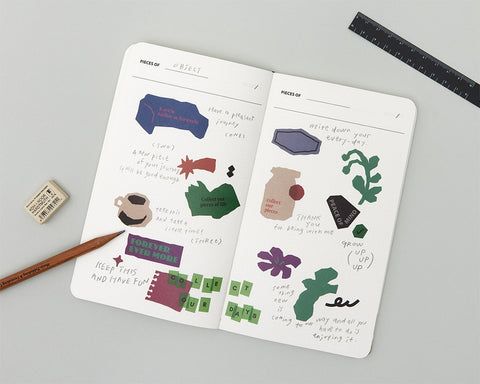 LIFE&PIECES Object Sticker Pack | 6sheets