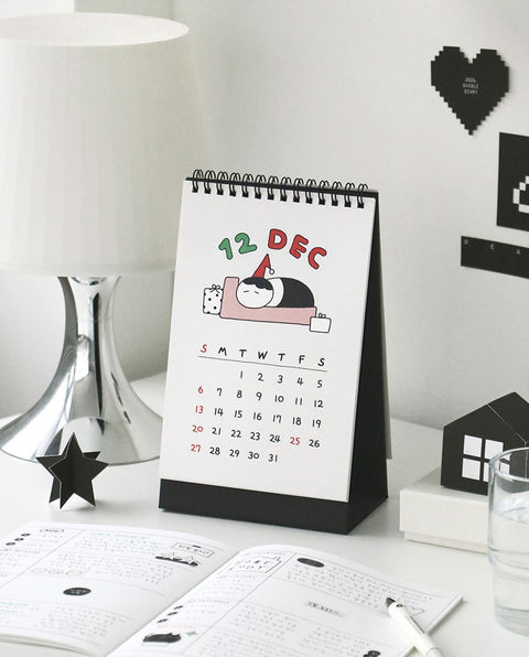 2026 Doodle Desk Calendar