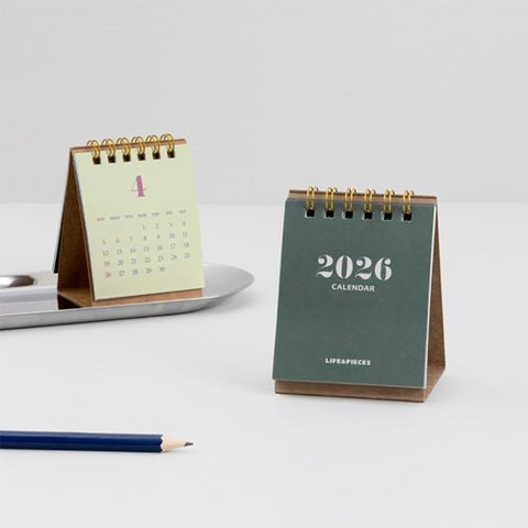 2026 Life&Pieces Mini Desk Calendar