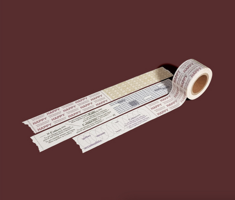 GLEN Wrapping Paper Masking Tape
