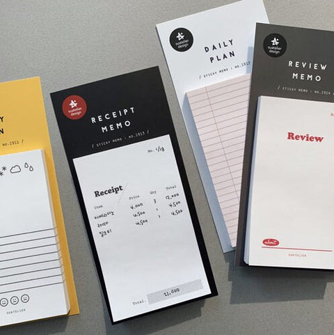 1913 Receipt Memo Sticky Note