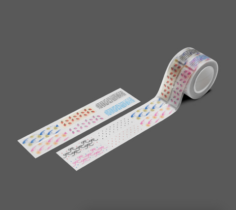 GLEN Square Glitter Tape | Sticker