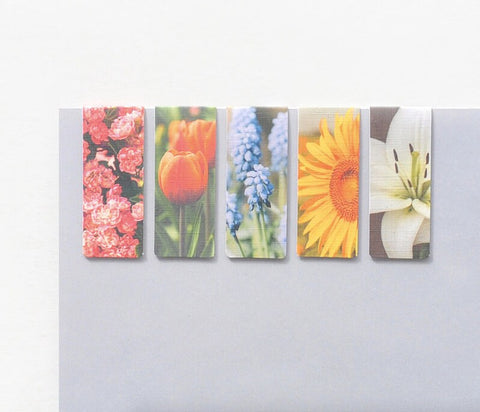 Magnetic Bookmarks 5P _ Garden Flower
