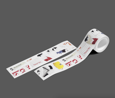 GLEN Trace Kiss Cut Tape | Object Sticker